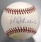 Mike Mussina Signed Official Yankee Stadium Final Season Logo Baseball Autograph