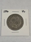 1896 Barber Half Dollar. VG
