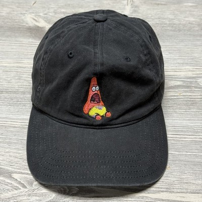 Nickelodeon SpongeBob SquarePants Patrick Star Black Adjustable Hat Cap