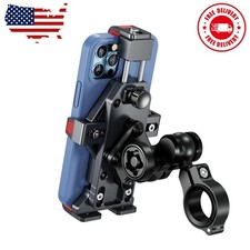 Aluminum Alloy Motorcycle Phone Mount with Vibration Dampener  High-Speed ...