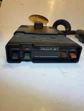 Escort Passport Radar Detector Cincinnati Ohio Untested, Sold As Is. Vintage