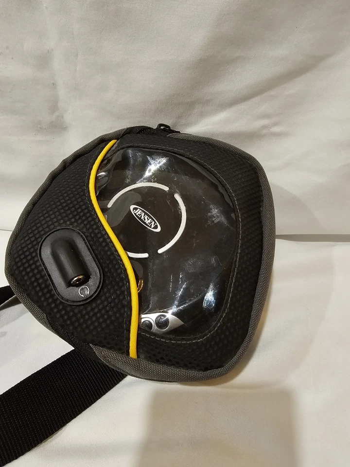 Jensen Portable CD Player CD-60C With Case Logic Carrying Travel Case *TESTED - Image 4 of 4