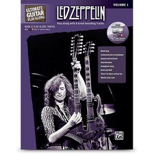 Alfred Led Zeppelin Ultimate Play Along Guitar Volume 1 with 2 CD's