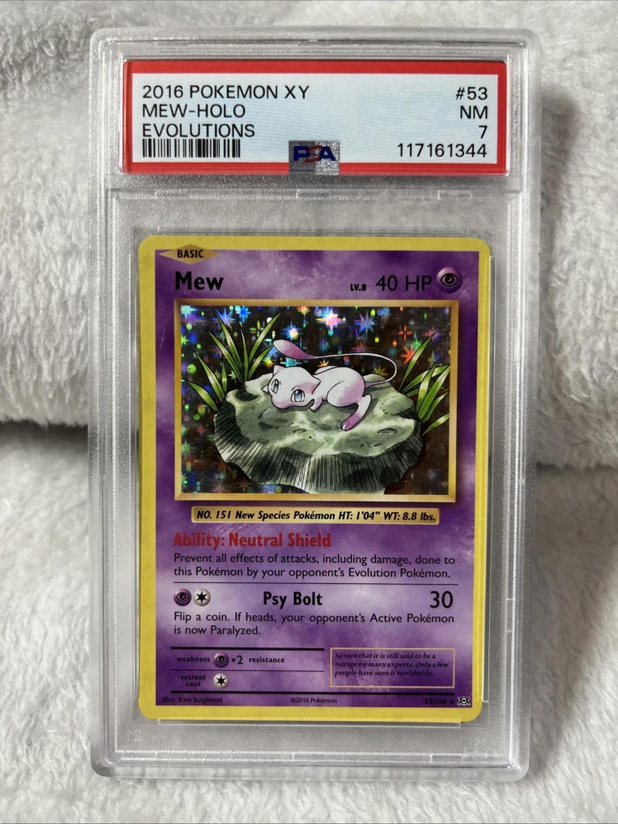 Mew Pokémon TCG Professional Sports Authenticator (PSA) Individual