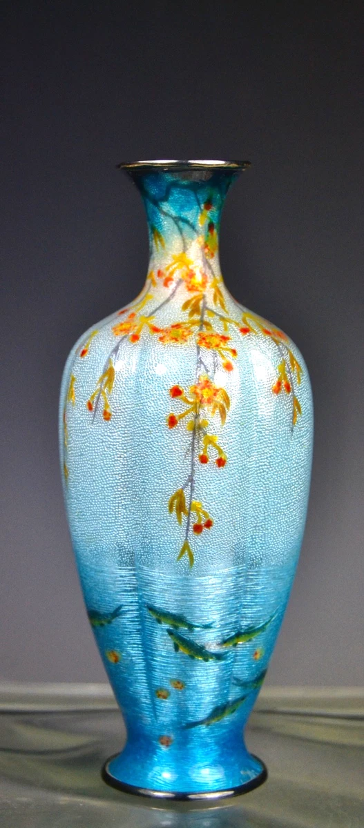 景泰蓝日本花瓶1850-1899 | eBay