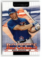 Reed Johnson 2002 Donruss The Rookies Toronto Blue Jays Rookie #85