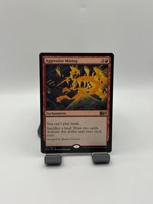 MTG, Aggressive Mining $3 ORDER MIN 127 NM Core Set 2015 (M15) Regular