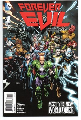 Forever Evil #1-#7 Complete Series DC Comics 2013 NM