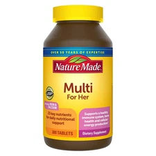 Nature Made Multi For Her 300 Tablets Large Value Size Bottle   EXP 12/2026