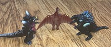 Godzilla Mini Figures Set Of 3 SpaceGodzilla Rodan