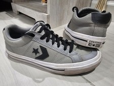 Converse Low Top Gray Sneakers Size 7.5 Mens