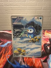 Carta PIPLUP Full Art • ILLUSTRAZIONE RARA 098/094 • Pokémon ME: Fiamme Fantastiche