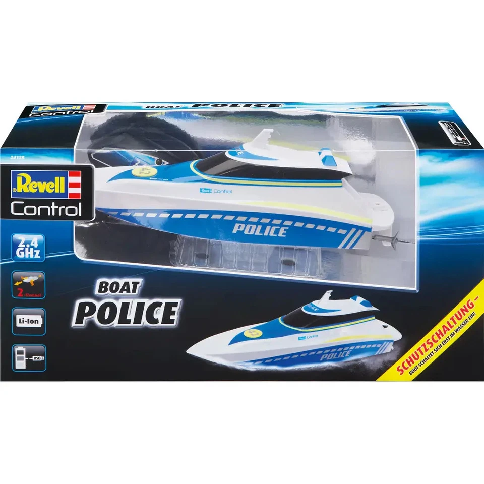 RC Boot Police, Revell Control Ferngesteuertes Polizeiboot - Bild 4 von 4