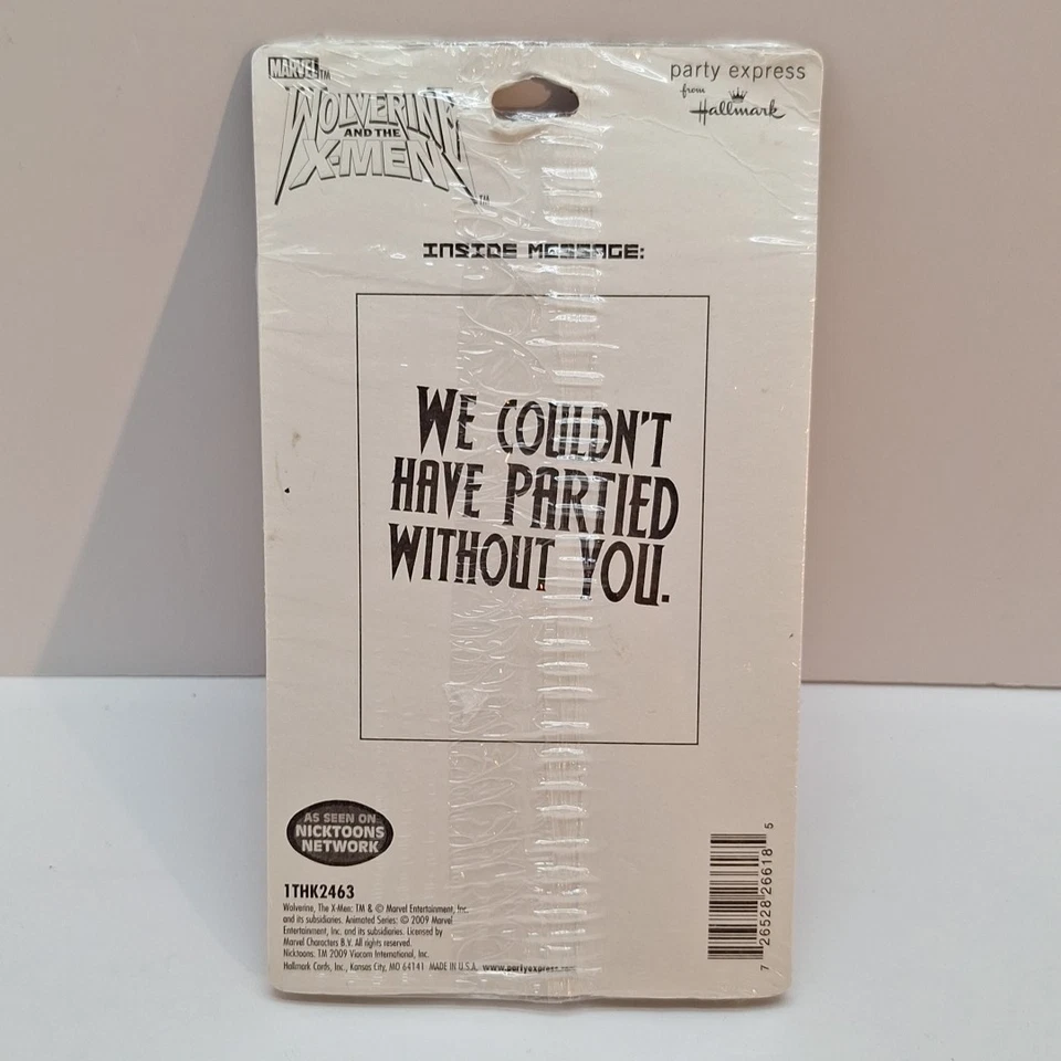 Wolverine y los X-Men 8 notas de agradecimiento suministros de fiesta sello nuevo sellado Foto 4 de 4