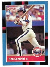 KEN CAMINITI 1988 DONRUSS ROOKIE CARD NEAR MINT+ CONDITION. rookie card picture