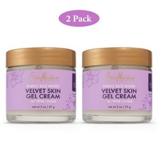 Shea Moisture Purple Rice Water Velvet Skin Gel Cream w/ Wild Orchid -Natural 2