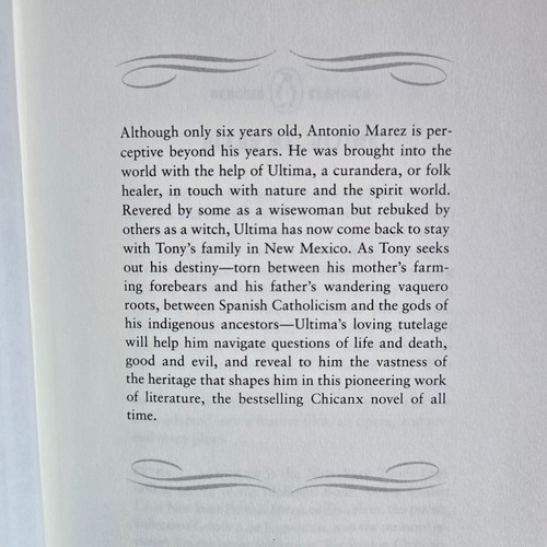 Bless Me, Ultima – Rudolfo Anaya – Penguin Vitae 2022 Hardcover – Chicanx - Picture 9 of 10