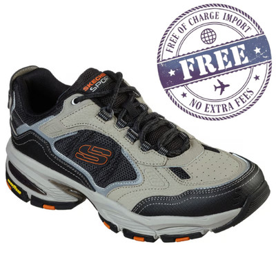 Skechers Men's Vigor 3.0 Athletic Shoes Durable Comfort TAUPE/BLACK, Wide