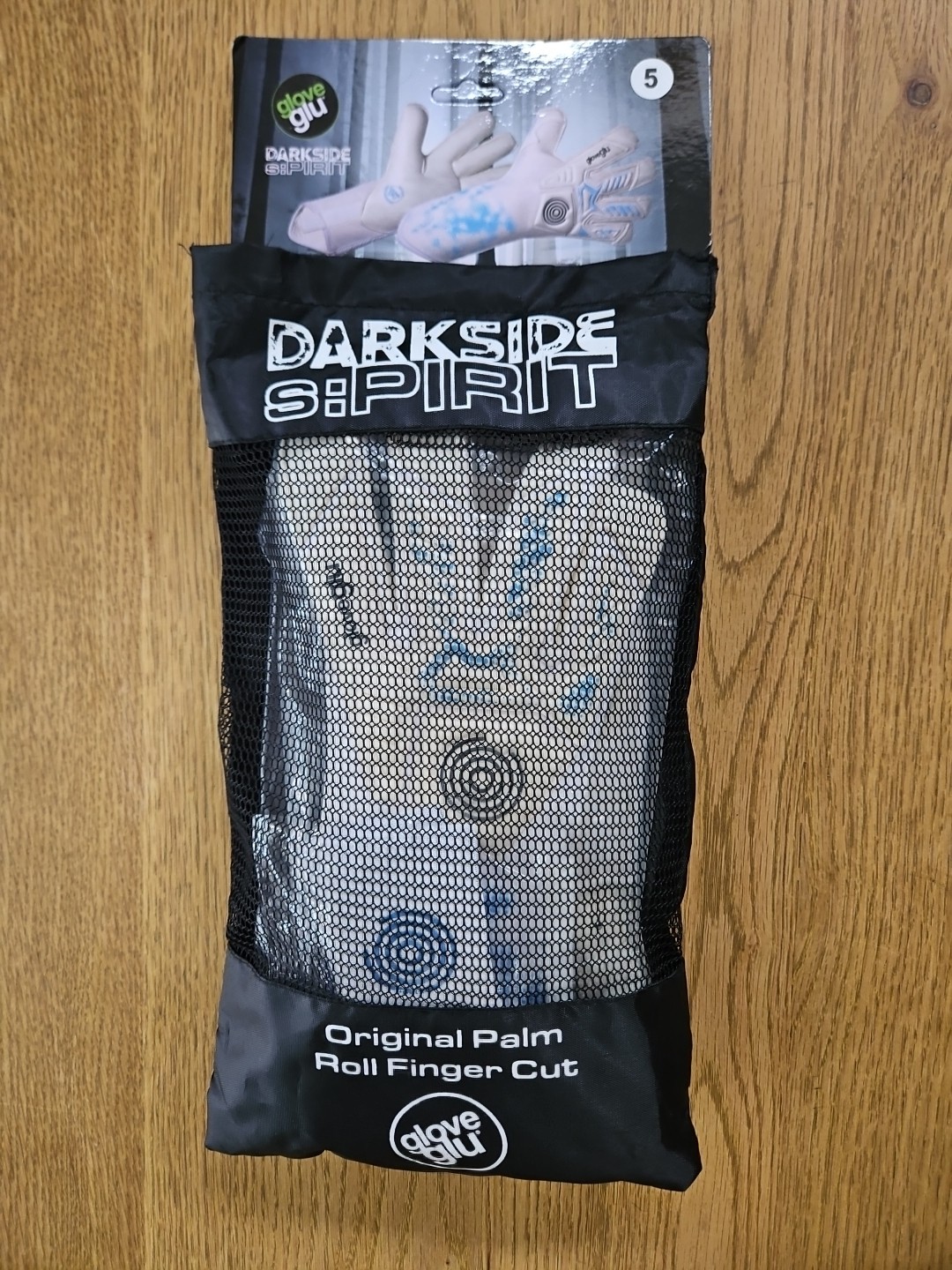 Glove Glu Darkside Spirit Junior Goalkeeper Gloves Size 5