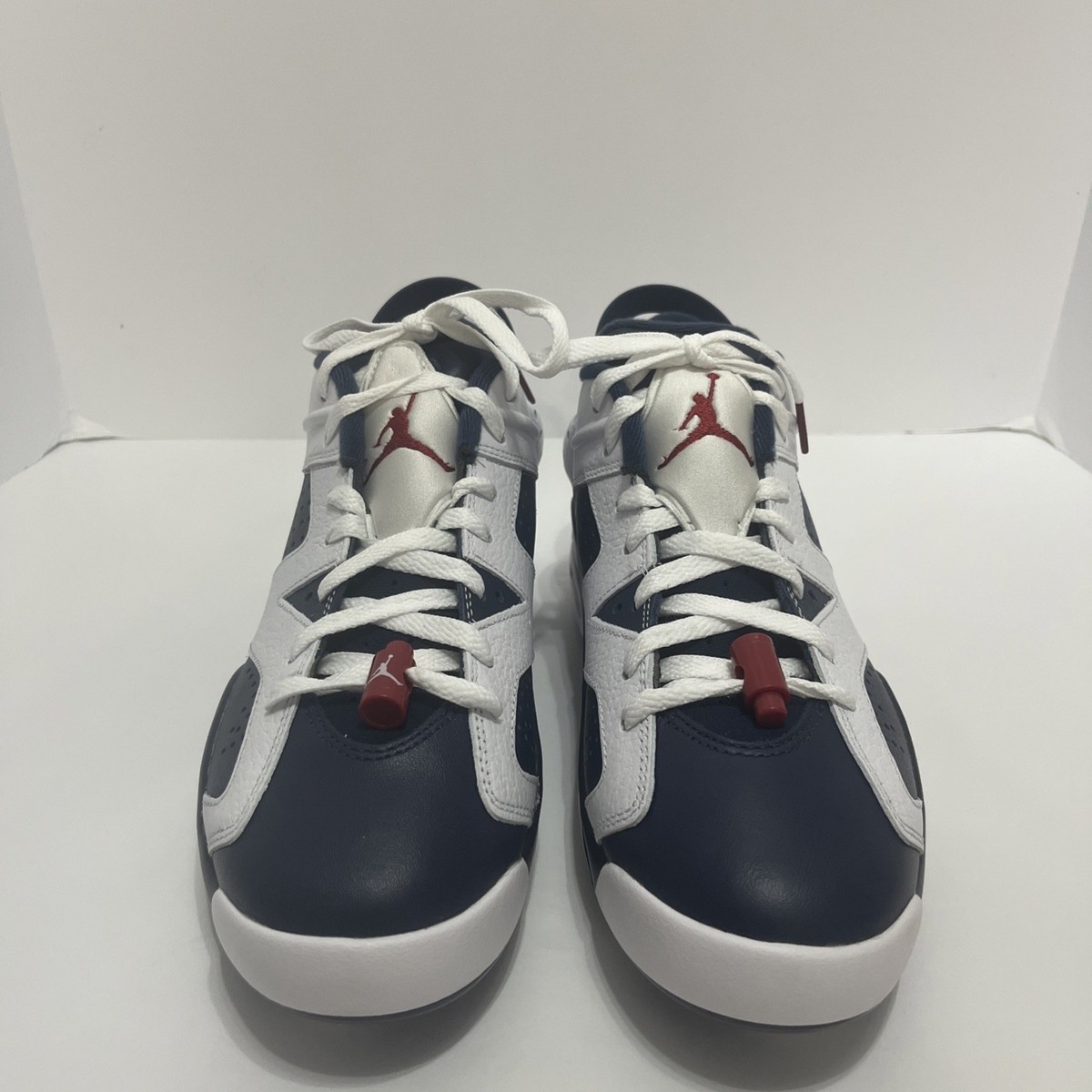 Nike Air Jordan 6 Retro G Golf Olympic White Midnight Navy 