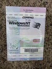 Windows NT Workstation Operating System Version 4.0 -Factory sealed, Never Used