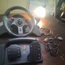 Playstation Original Steering Wheel and Petal...