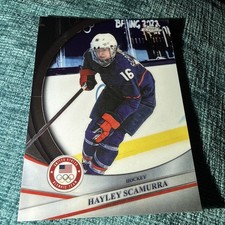 2026 Topps Chrome Winter Olympic #91 - Hayley Scamurra - USA Hockey