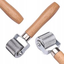 Rosfix Andruckrolle Holzgriff 40 mm | mit Kugellager | f&uuml;r Reifenreparatur