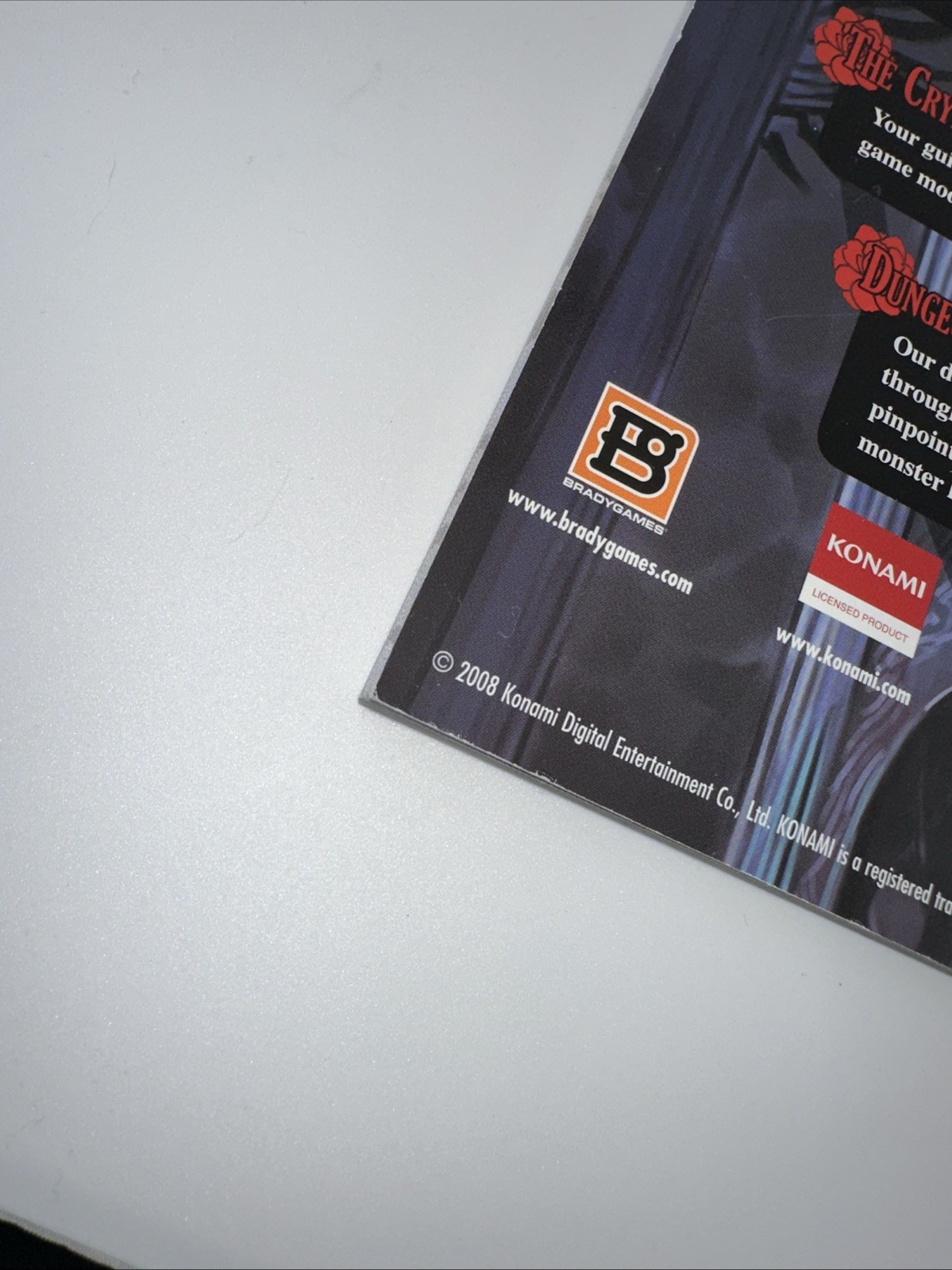 Castlevania: The Order of Ecclesia - Paperback, by BradyGames - Acceptable