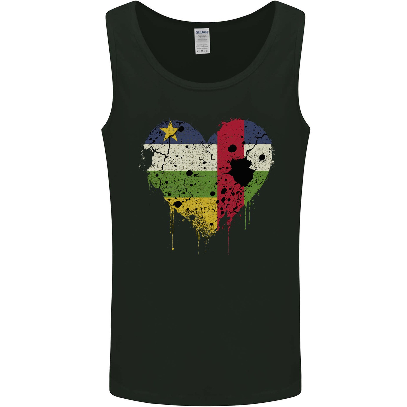 Camiseta Sin Mangas De Fútbol De La República Centroafricana