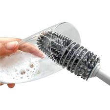 Silicone Bottle Cleaning Brush Long Handle Water Bottle Cleaner for Bottles