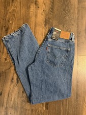 Levi's 501 90s Straight Leg Jeans Womens Medium Wash Size W28 L32 NWT