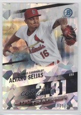 2020 Bowman Chrome Stat Tracker Atomic Refractor 11/150 Alvaro Seijas #ST-23 s3g