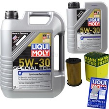 INSPEKTIONSKIT FILTER LIQUI MOLY ÖL 6L 5W-30 für Land Rover Discovery IV LA 2.7