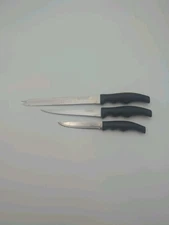 Forever Sharp 8” Surgical Stainless Steel Carving Slicing Fork Tip T.V. Knife +2