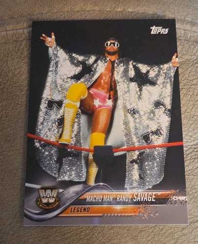 Macho Man' Randy Savage #195 2018 Topps WWE Then Now Forever card