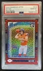 2024 Panini Donruss Optic Bo Nix Red Mojo Rated Rookie #209 Broncos PSA 10