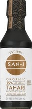 San J Tamari Soy Sauce Organic Reduced Sodium, Organic, 10 Floz 3 Pack
