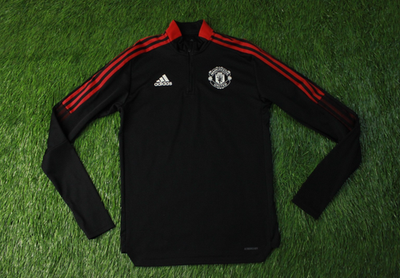 MANCHESTER UNITED 2021/2022 FOOTBALL MEN ZIP SWEATSHIRT TRAINING