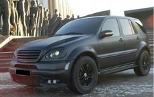 MERCEDES ML W163 Kotfl&uuml;gelverbreiterungen im AMG-Look