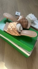 Bottega Veneta Padded Quilted Leather Mules