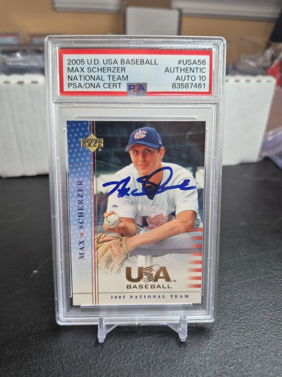 Max Scherzer Autographed Baseball Cards for sale | eBay