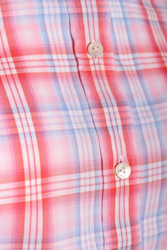 VAN LAACK Camisa de leñador Mujeres Talla EU 38 rojo-azul look casual - Imagen 3 de 5