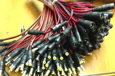 2.1mm DC Power Supply Male/Female Pigtail Cab...