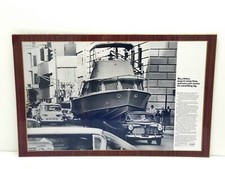 Vintage 1966 Volvo 122 Amazon Sedan Dealer Display Laminated Original