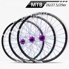 Set Ruote MTB 26/27.5/29er Freni a Disco Cerchi Bici Ruote Bici Ciclismo Ricambi
