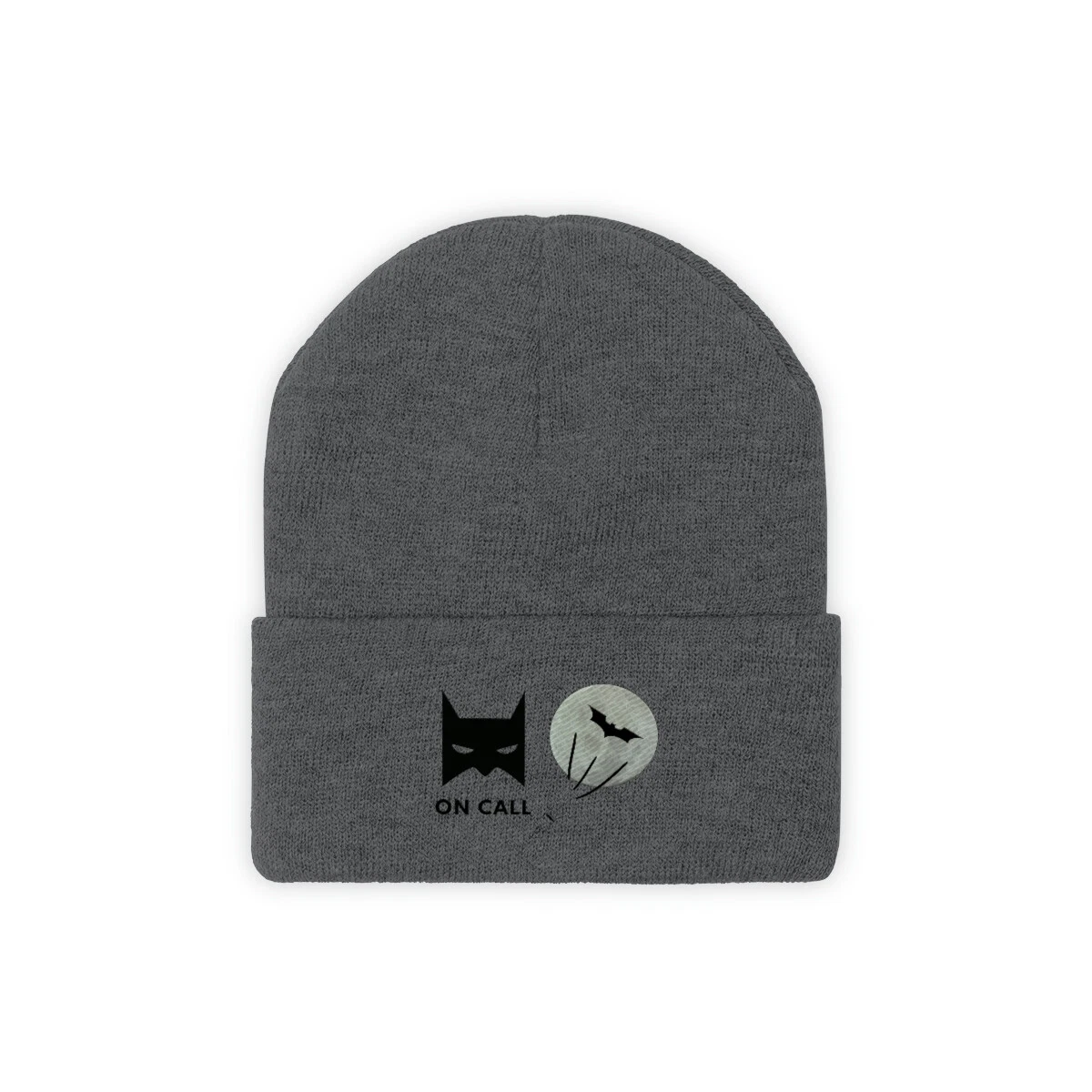 Superhero On Call Knit Beanie Bat Hat