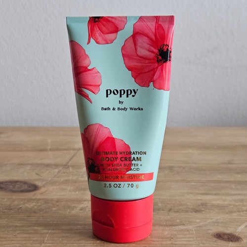 (90% Completo) BAGNO E CORPO FUNZIONA CREMA CORPO PAPAVERO 2,5 OZ