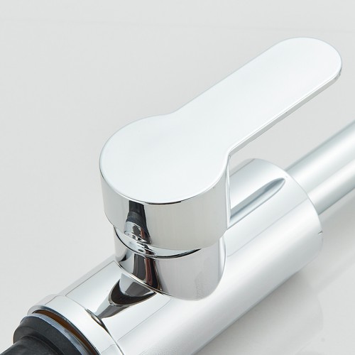 Grifo de cocina Grifo de cocina Grifo de fregadero Cromo Mezclador monomando - Imagen 9 de 12