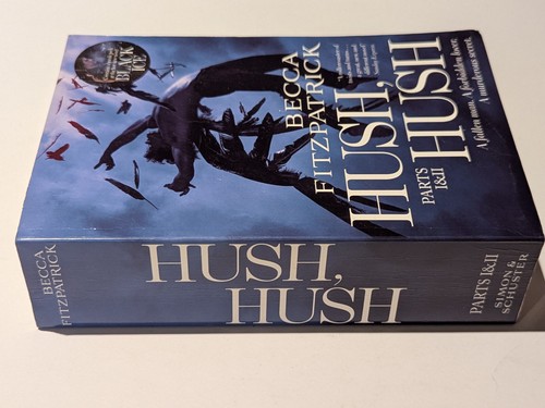 Becca Fitzpatrick Hush, Hush Parts I & II Paperback Book PreOwned Fiction - Picture 3 of 11